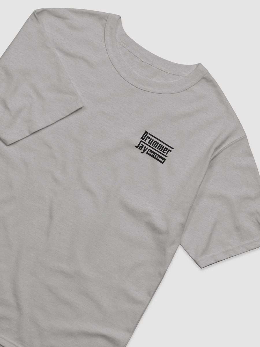 DrummerJay T-Shirt (Drum set on back) product image (2)