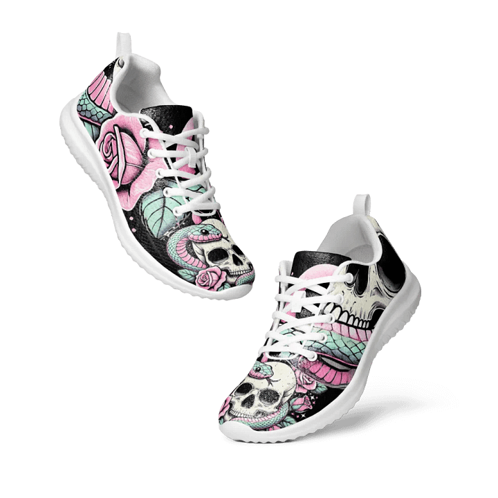 Cosmic Skull and Roses - Women's Sneakers product image (1)