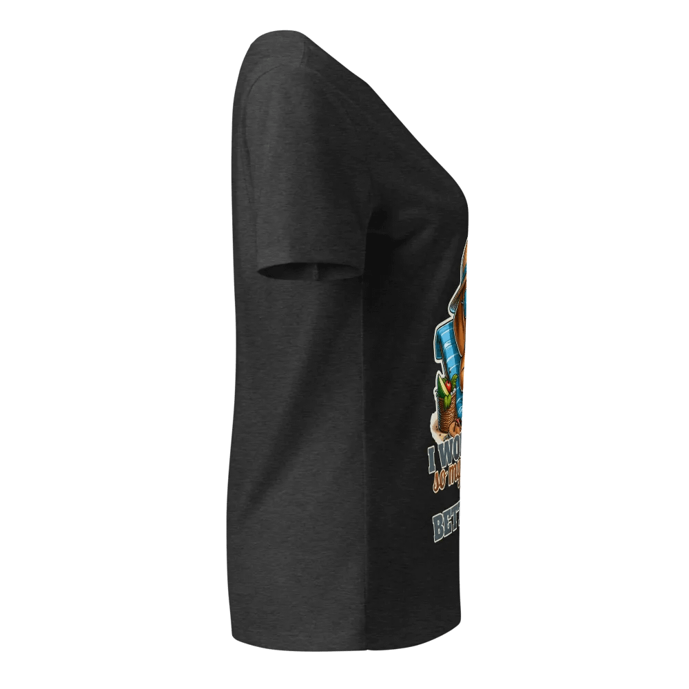 Work Hard - Beagle Beach - V-Neck product image (29)