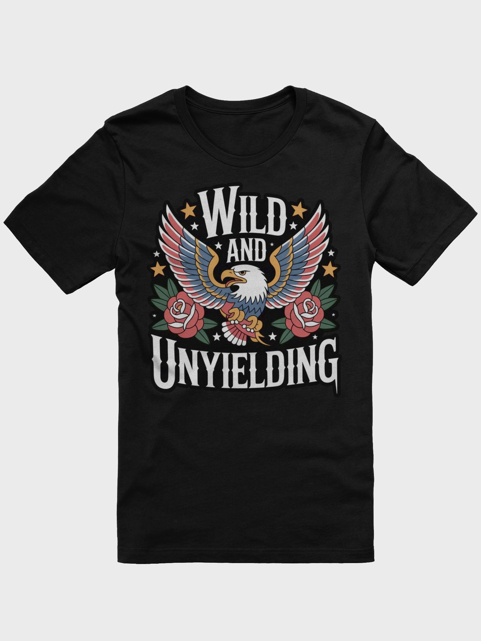 Wild and Unyielding Eagle T-Shirt product image (6)
