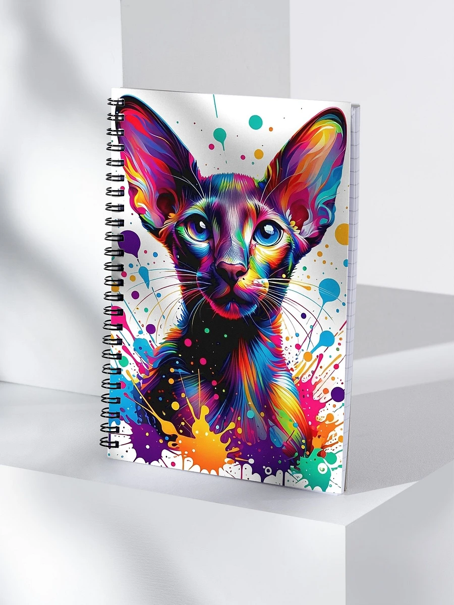 Spiral Notebook: Oriental Shorthair product image (4)