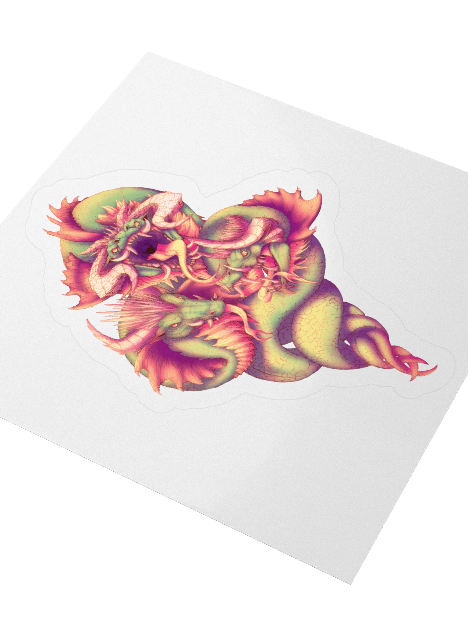 Three of Serpents - sticker product image (9)