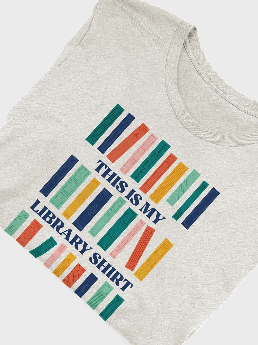 Library Shelf T-Shirt product image (5)