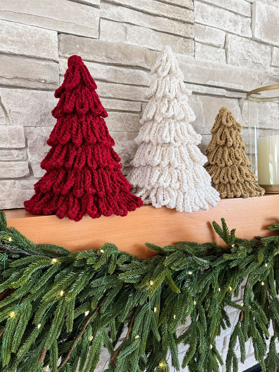 Bulky & Quick Loopy Ombre Trees Crochet Pattern product image (9)