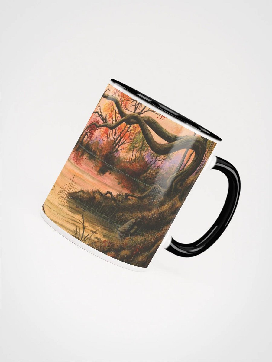 Swan in Autumn Ceramic Mug product image (7)