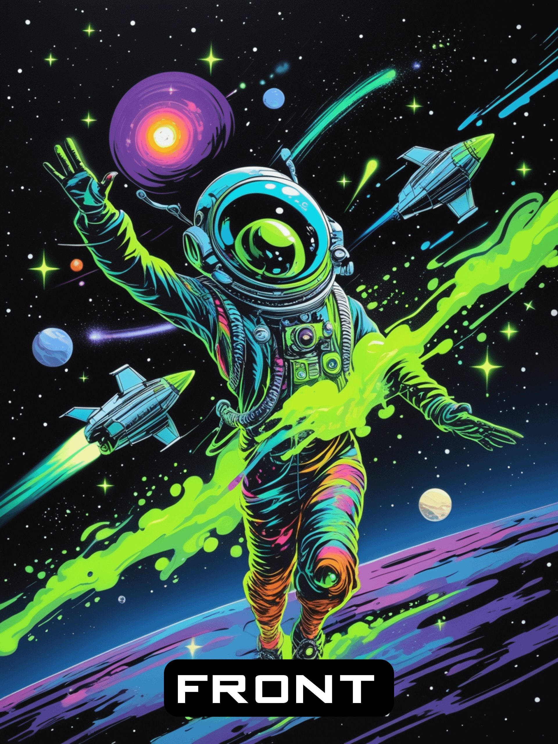 💫 Blasted Off Without a Map – We’re not lost, we’re just exploring weirdly product image (4)