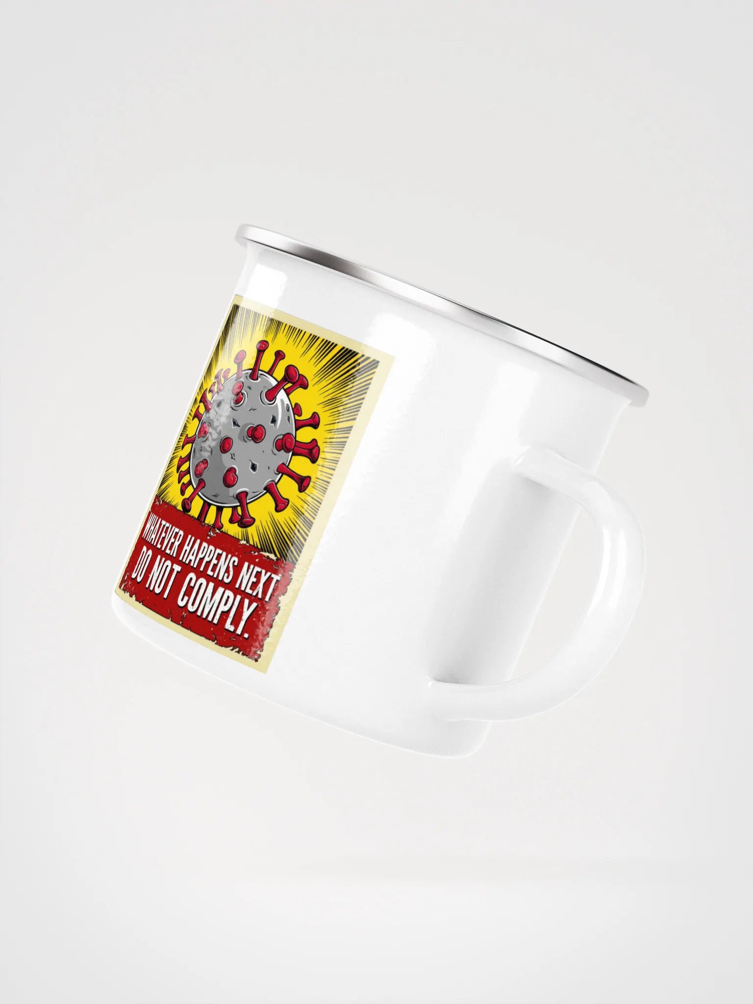 Do Not Comply - Enamel Mug product image (3)