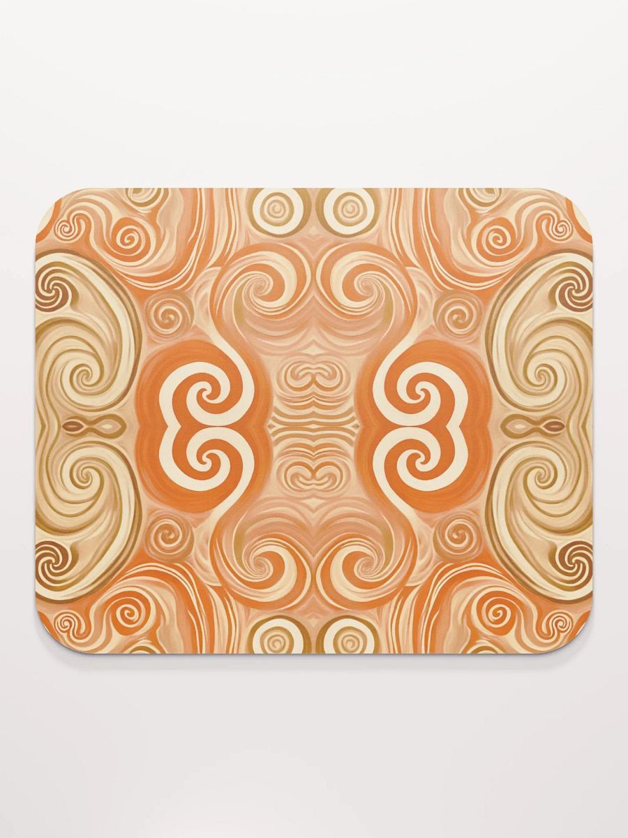 Funky Latte Liquid Tie-Dye Classic Mouse Pad product image (3)