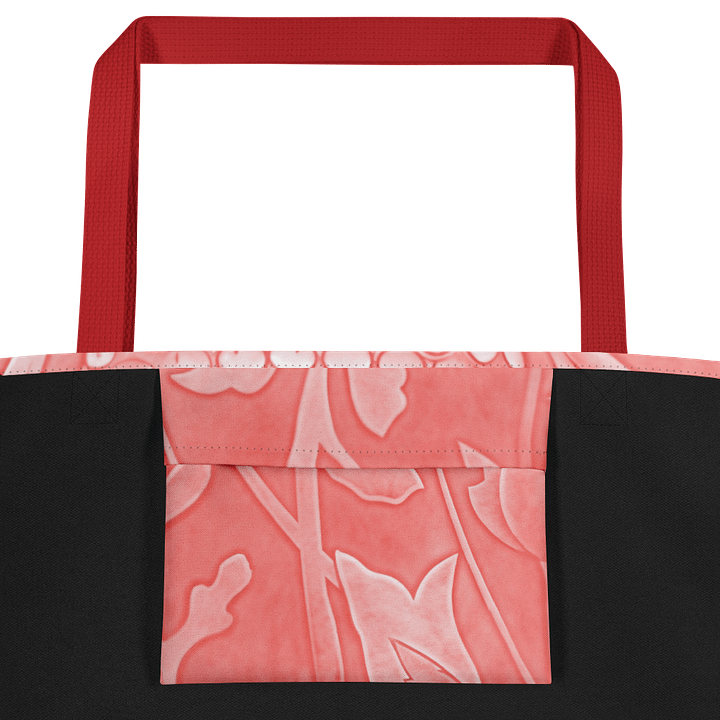 Elegant Floral Harmony Tote Bag product image (5)