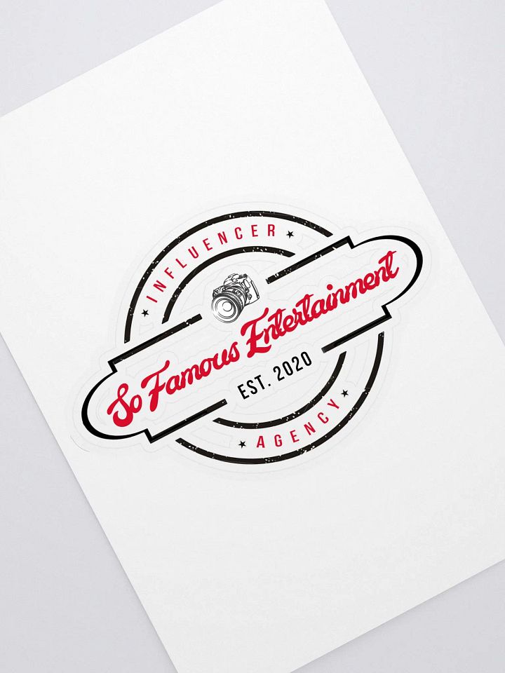 So Famous Stickers product image (1)