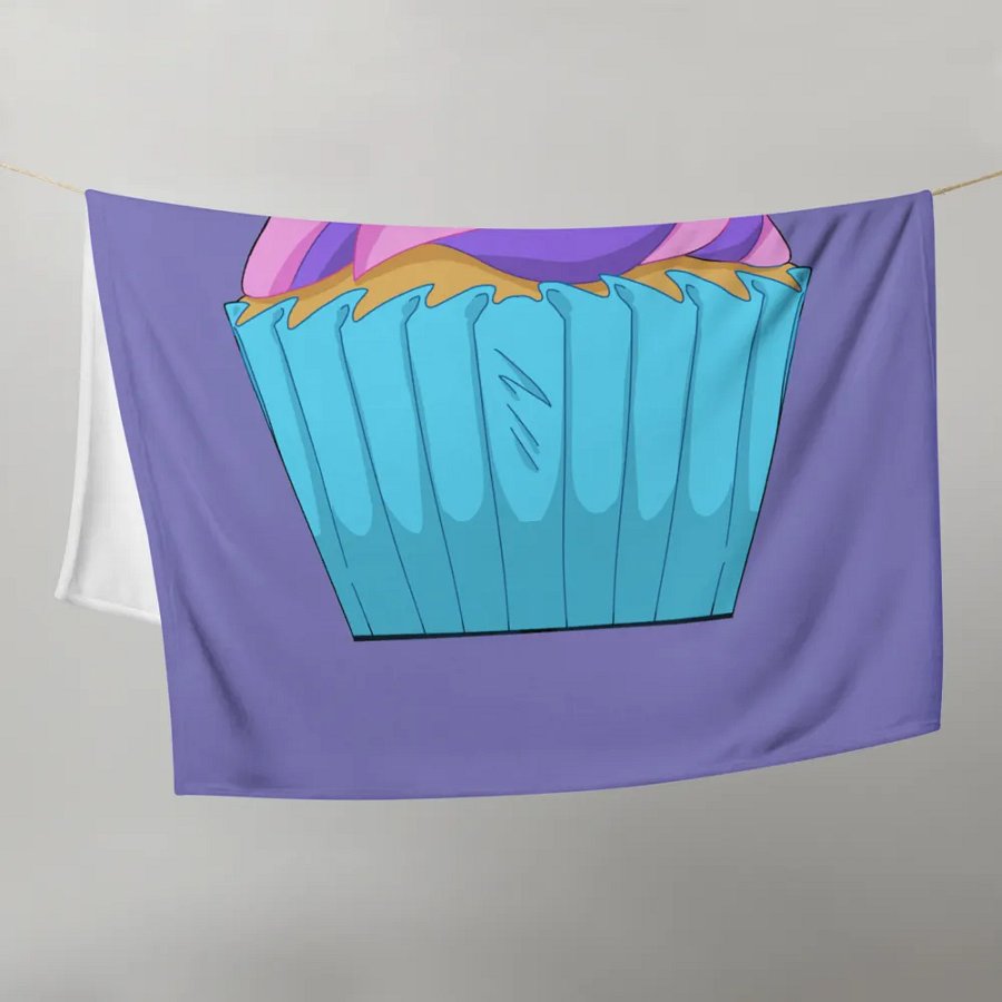 EmJDawg Cupcake Comfy Cozy Blanket (Purple) product image (10)