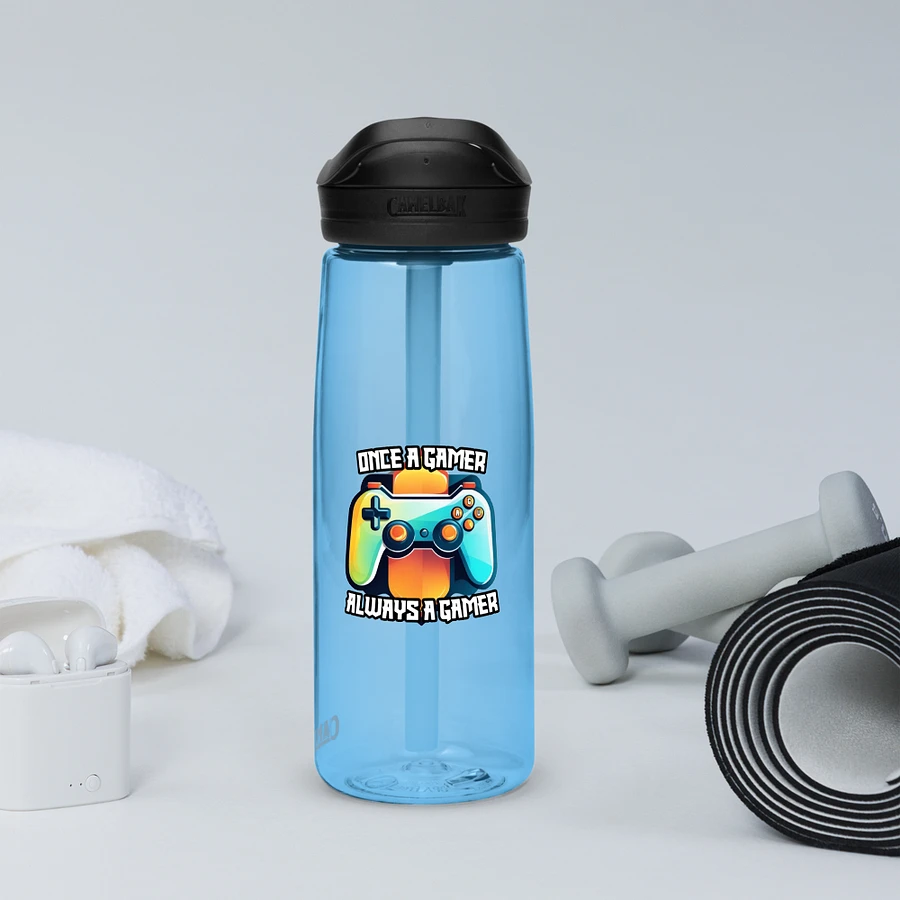 All Gamers United bottle with straw product image (12)