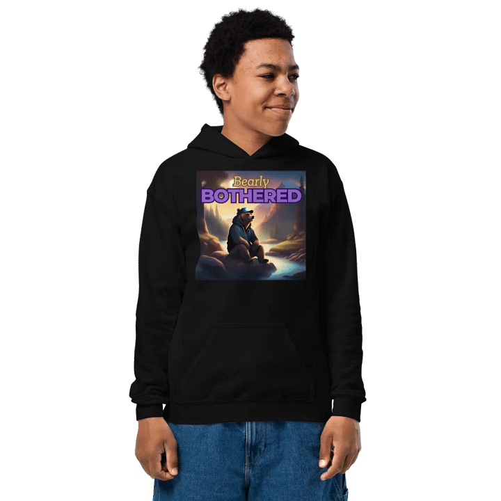Team Chris Bearly Bothered Kid's Hoodie product image (1)