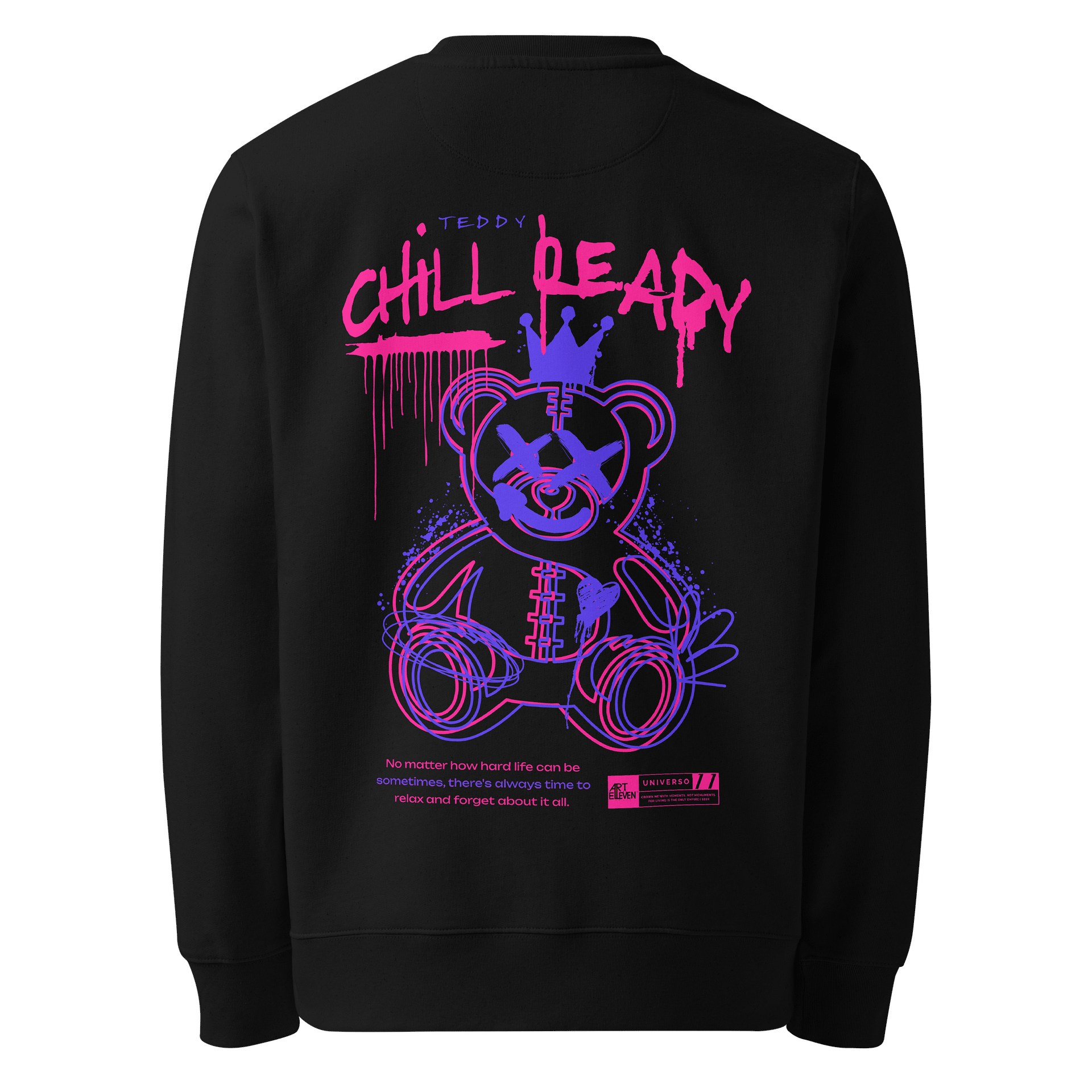 "Relax My Love" Sweatshirt: Cozy Vibe, Unmatched Style. 😌 product image (2)