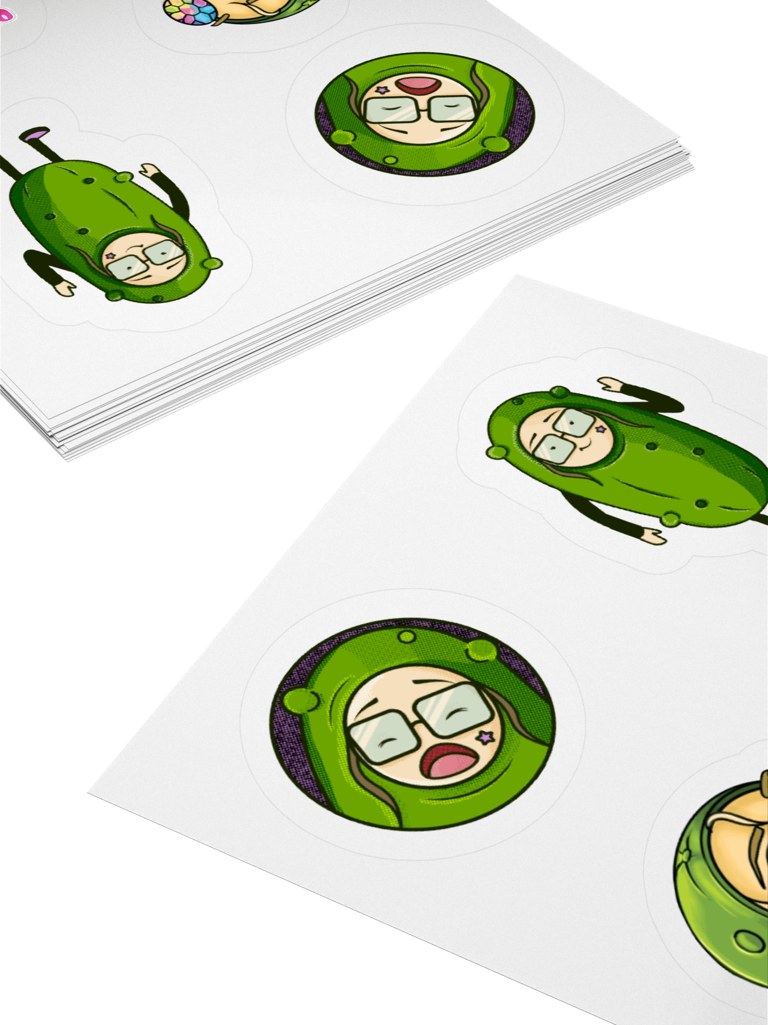 Salem pickle stickers product image (11)