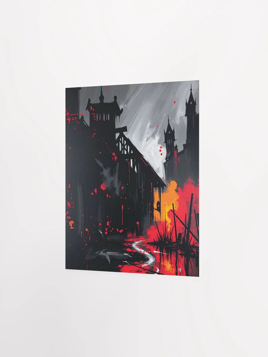 Gothic Cityscape Poster product image (22)