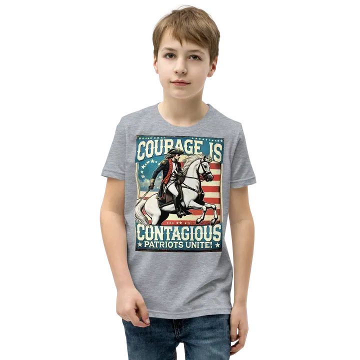 Courageous Patriots Youth T-Shirt product image (1)