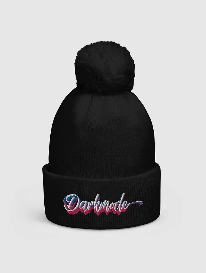 Darkmode Pom Pom Beanie product image (1)