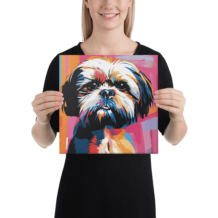 Colorful Shih Tzu Wall Art #545 product image (2)