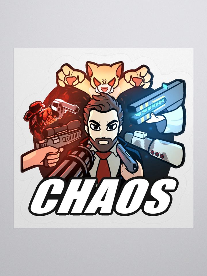 Surrounded by Chaos Sticker product image (1)