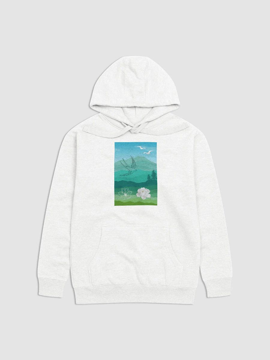 Birds in Flight Floral Horizon Hoodie product image (2)