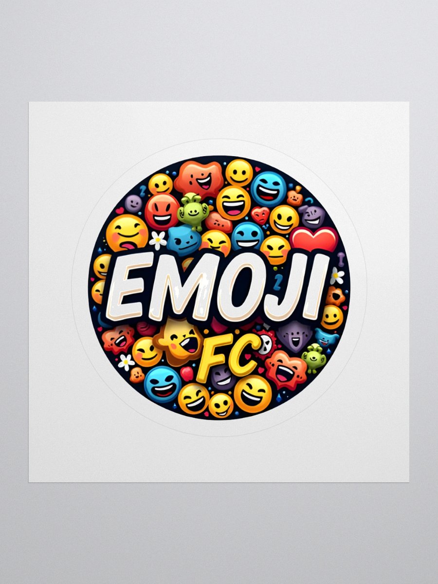EMOJI FC (SINGLE) Kiss Cut Sticker product image (1)