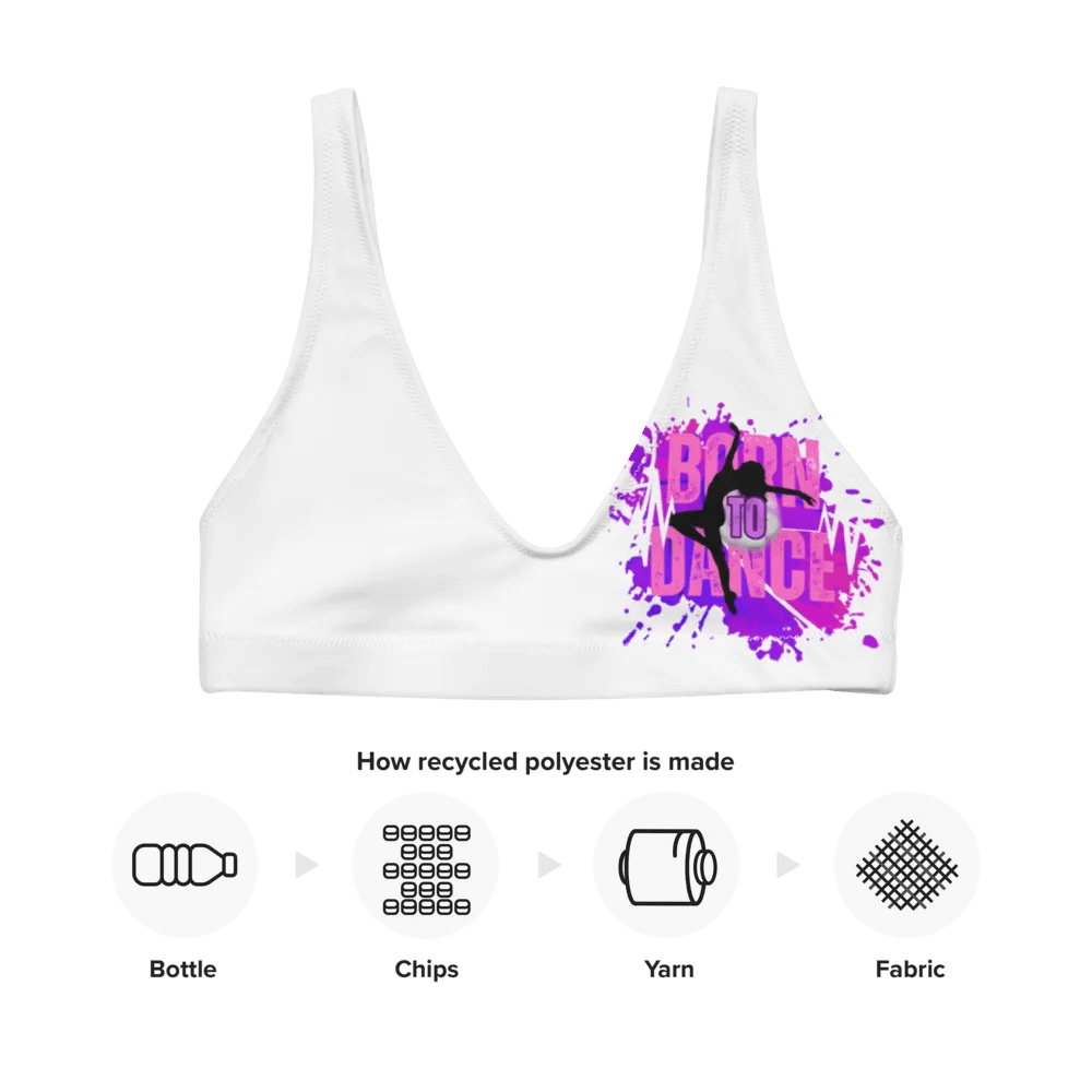 Born to Dance Her Silhouette Vibrant Bikini Top product image (12)