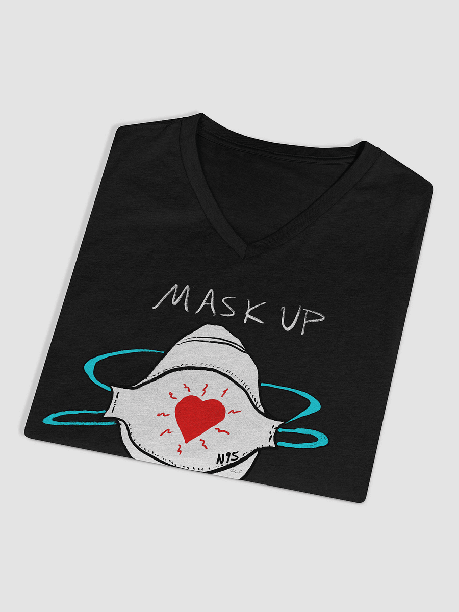 Mask Up Save Lives Relaxed V-Neck Tee product image (33)