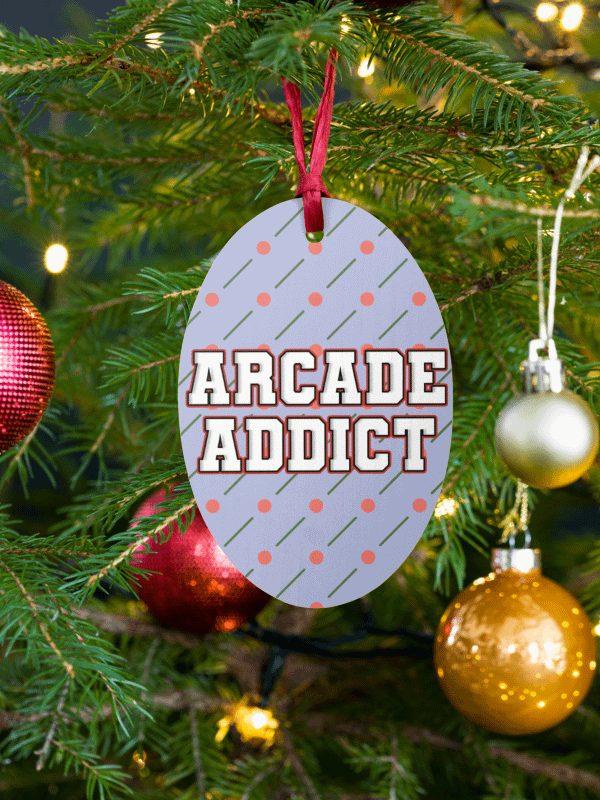 Arcade Addict Ornament product image (1)