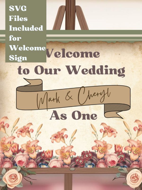 Vintage Floral Wedding Bundle product image (8)