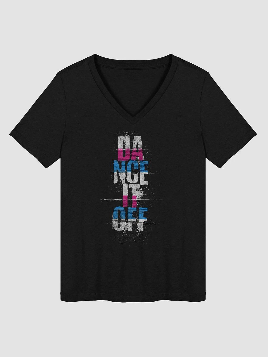 Dance It Off Women's V-Neck Tee product image (1)