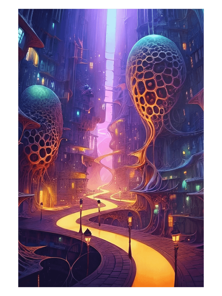 City of Lights Enhanced Matte Paper Poster product image (1)