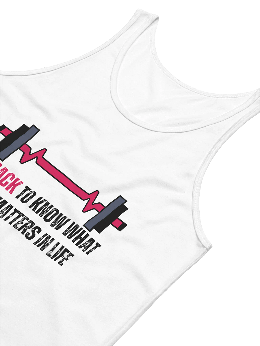 Back Workout Unisex Tank Top I Funny Quote Jersey I Gym Wear product image (7)