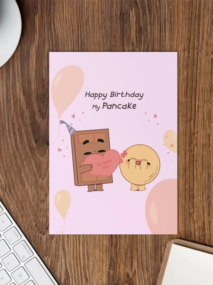 Happy Birthday my Pancake | Birthday Card product image (2)