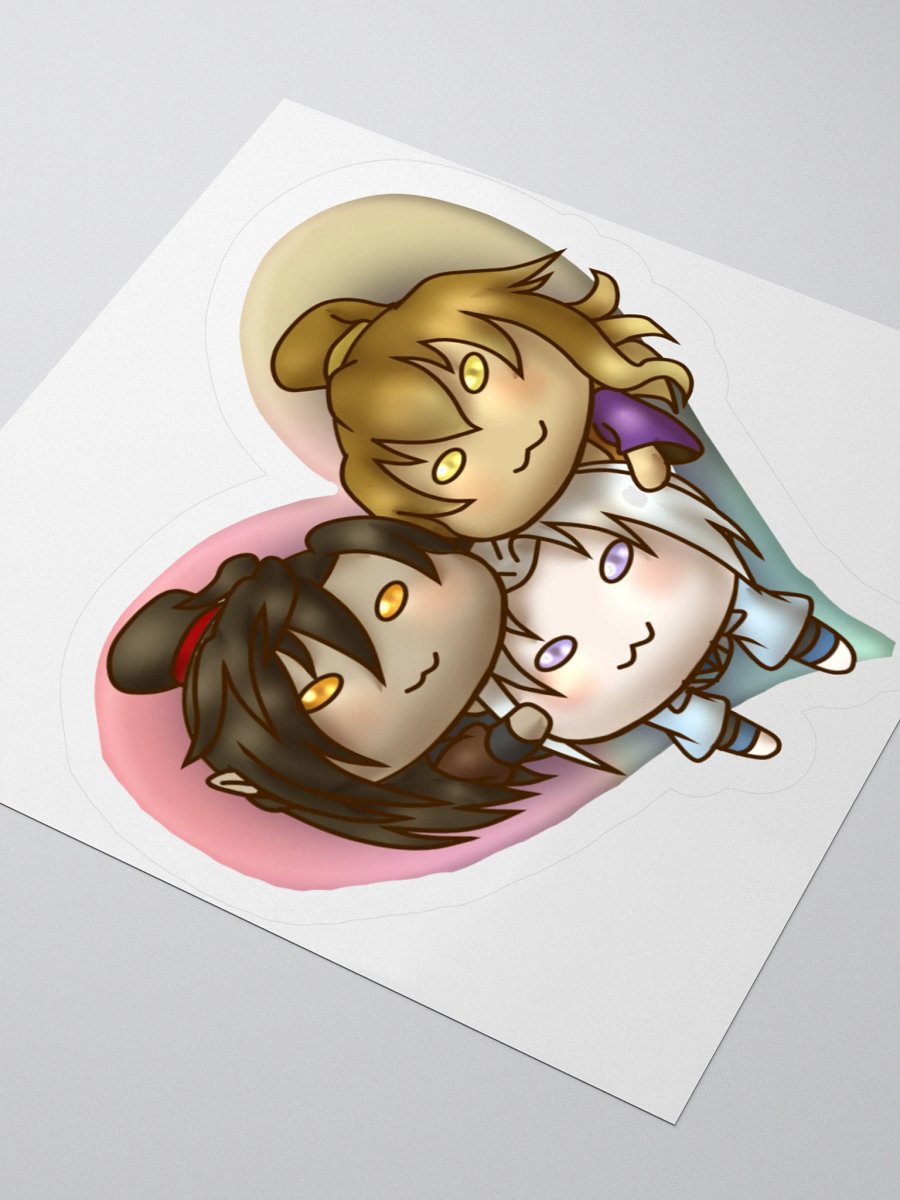 Yushi x Xueye x Jinse Mochibi Sticker product image (3)