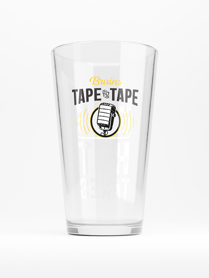 Cold Drinks Hot Take Pint Glass product image (2)