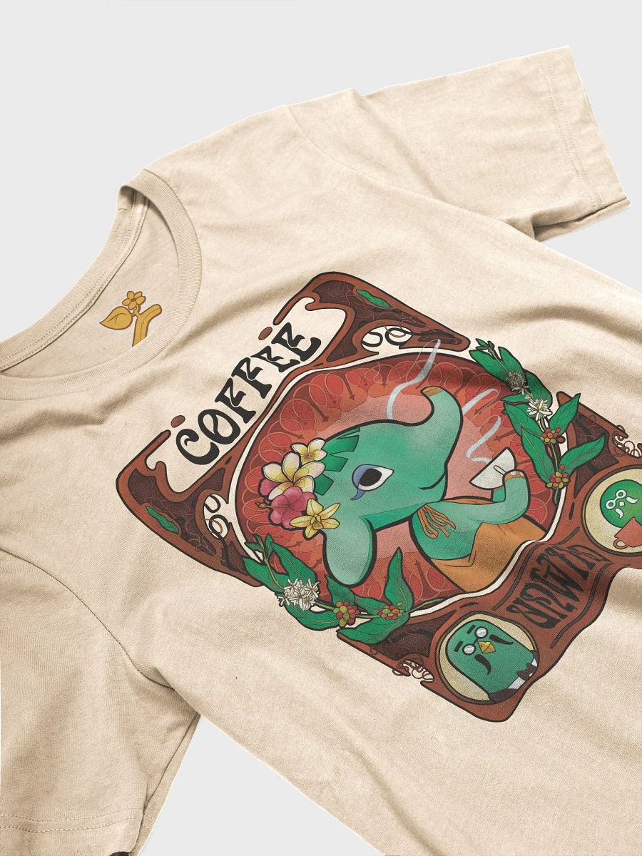 Art Nouveau Coffee-Core Opal T-Shirt product image (3)