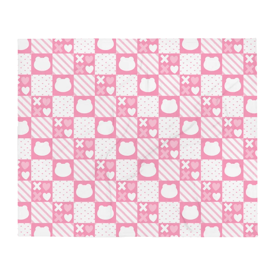 Valentine's Pink Throw Blanket product image (2)