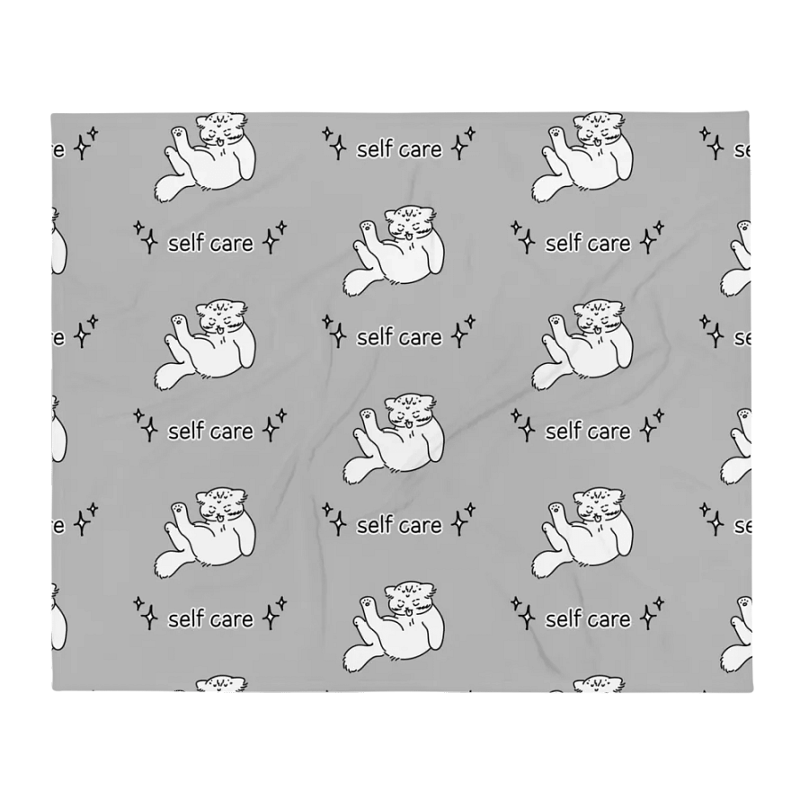 Self Care Manul - Throw Blanket product image (2)
