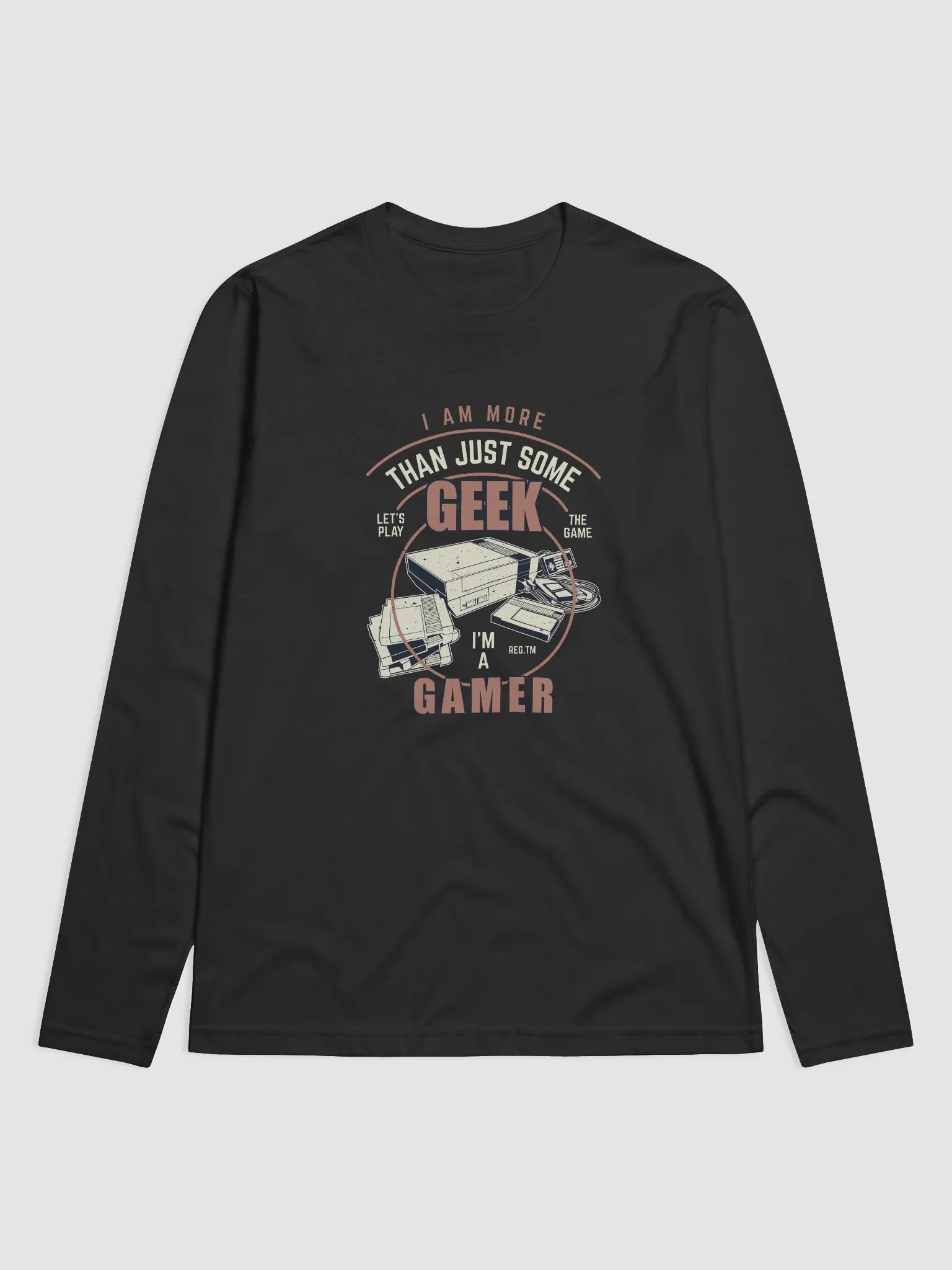Retro Gamer Long Sleeve Tee product image (1)