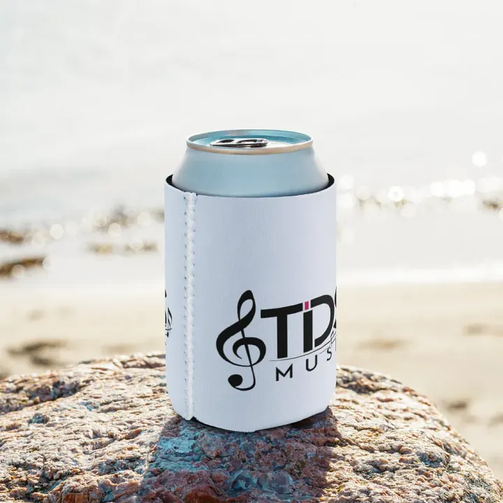 TDS Music White Can Cooler product image (2)