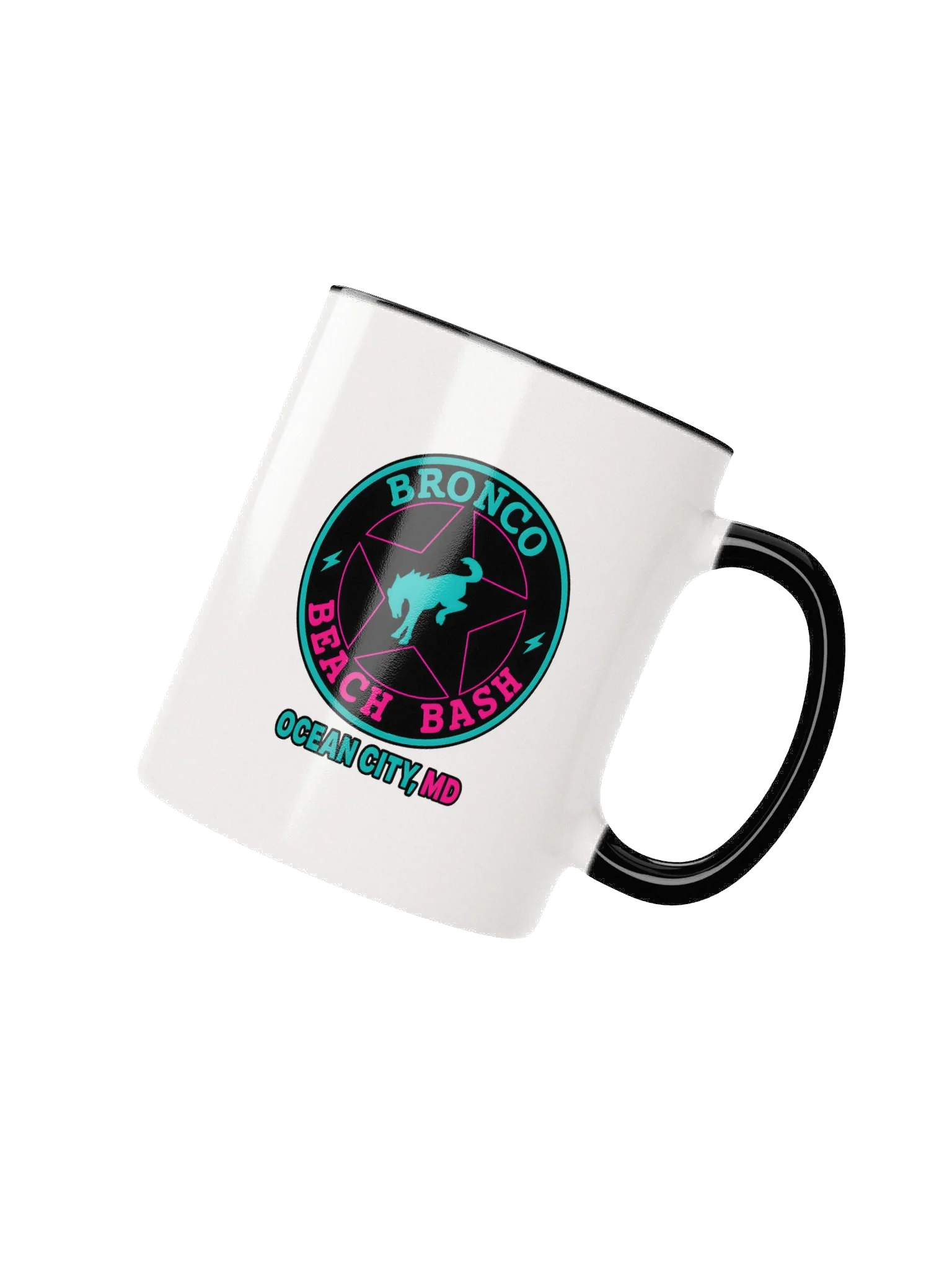 2025 Bronco Beach Bash Ocean City / Destination Bigfoot Bronco Collab | Ceramic Dual Color Mug (Multiple Colors Available) product image (24)