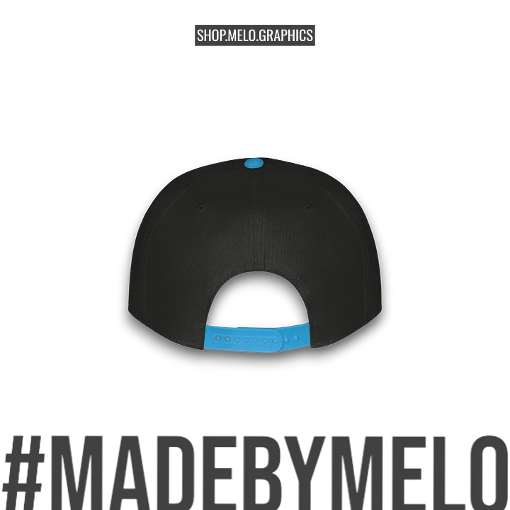 MELOgraphics Classic: Two Tone - Snapback Hat | #MadeByMELO product image (4)