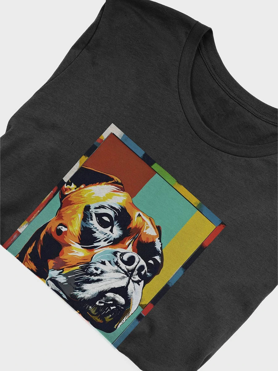 Colorful Boxer Dog T-Shirt #543 product image (5)