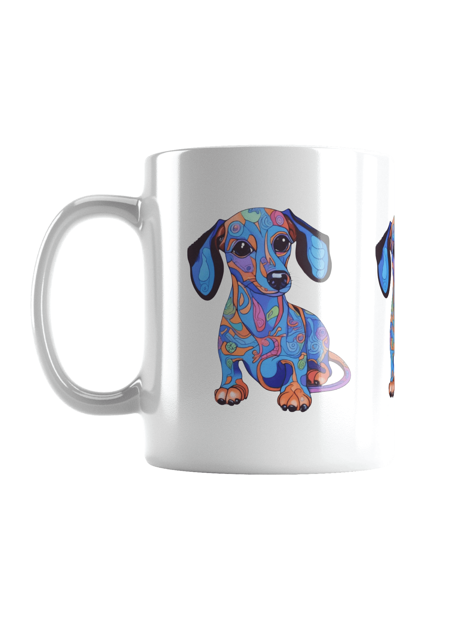 Psychedelic Dachshund #1 - Mug product image (1)