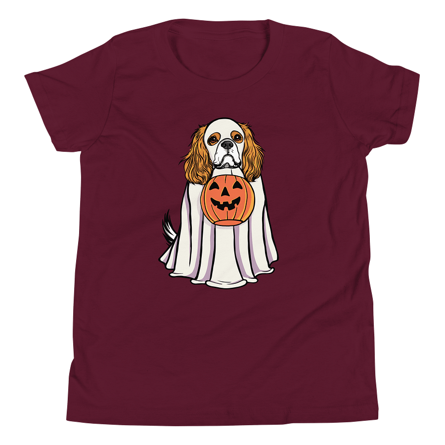 Halloween Cavalier King Charles Spaniel(Blenheim) Youth T-Shirt product image (20)