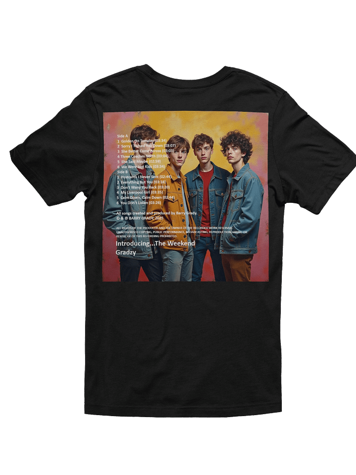 'The Weekend' Gradzy Crew T-Shirt product image (2)