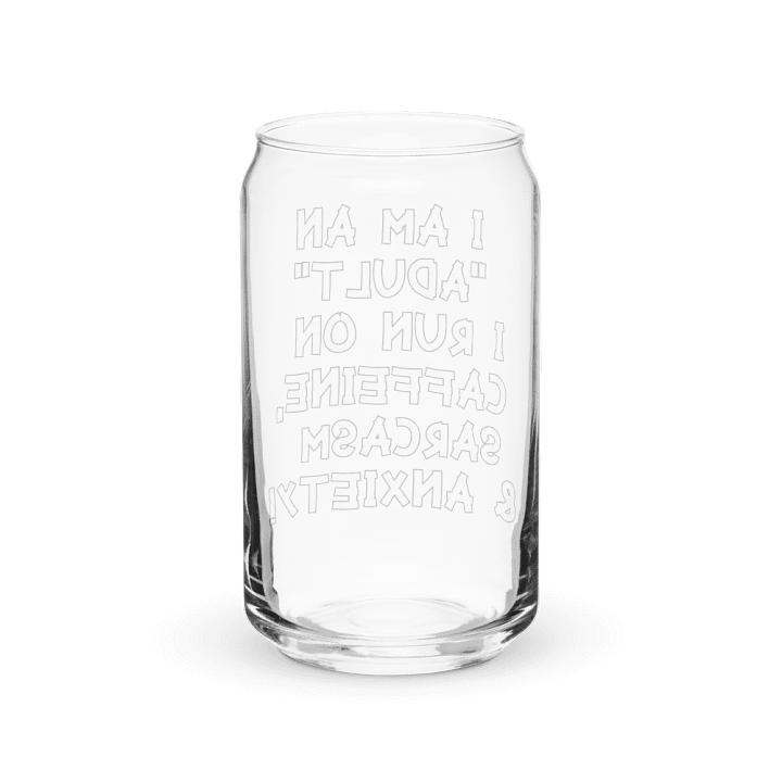 "ADULT" Can Glass product image (6)