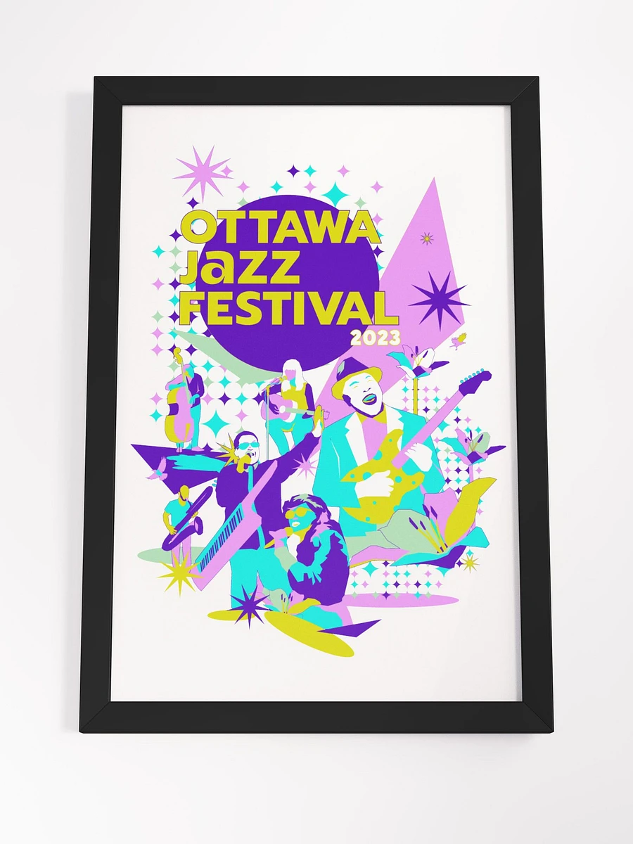 Ottawa Jazz Festival 2023 Framed Logo Art Print product image (4)