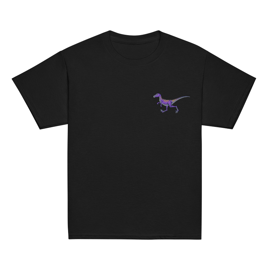 Youth Velociraptor Embroidered T-Shirt product image (7)